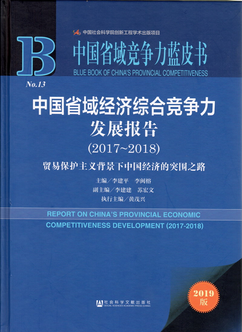 日b视频免费中国省域经济综合竞争力发展报告（2017-2018）